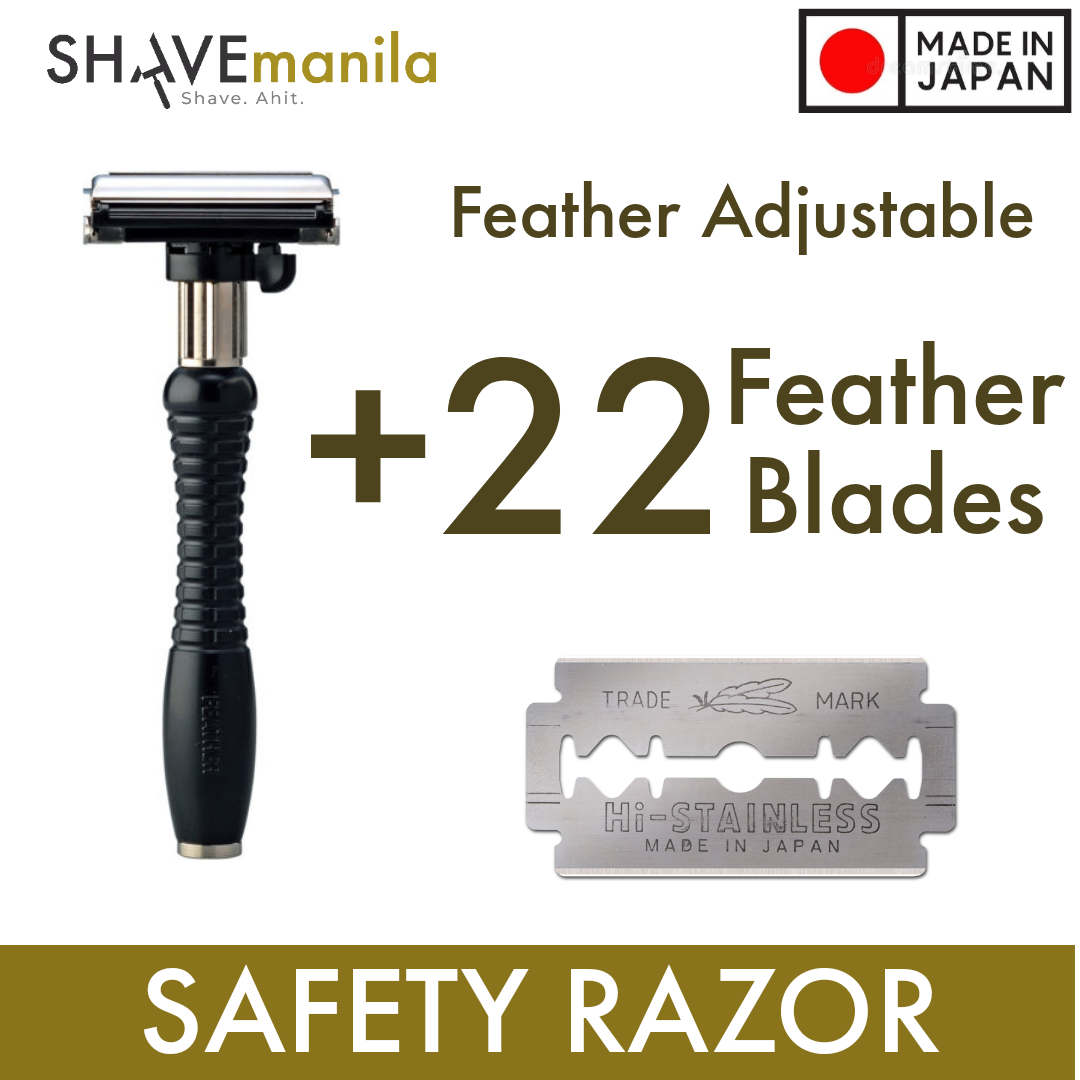 Feather Adjustable Double Edge Safety Razor