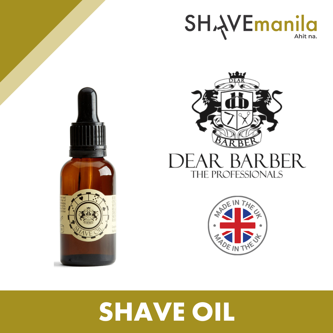 Dear Barber UK Shave Oil 30ml
