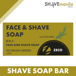 2 in 1 Face and Shave Soap by ZECO (PROMO)