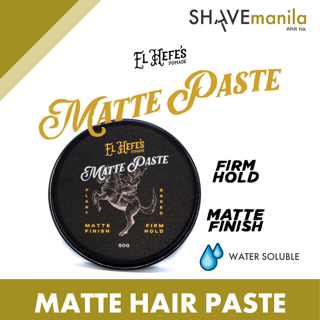 Matte Paste by El Hefe’s Pomade (MATTE HAIR PASTE STYLER) 50g