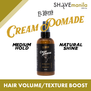 Cream Pomade by El Hefe’s Pomade (Hair Styling Cream for Wavy Hair)