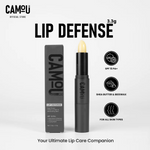 Camou Men's Lip Defense Dual Ended Color Adapt Lip Balm with Cooling Effect SPF15 Shea Butter
