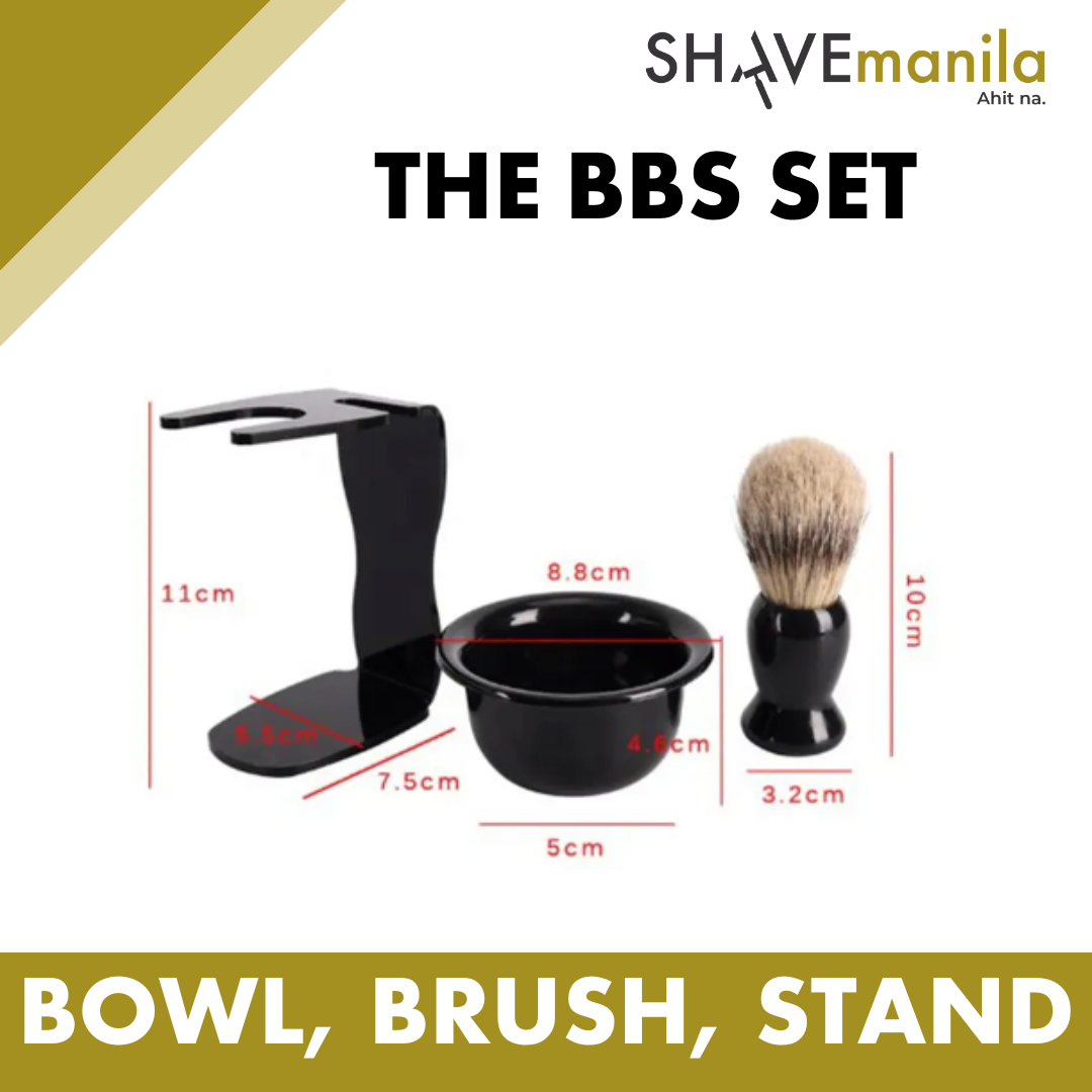 The BBS Set (Brush, Bowl & Stand)