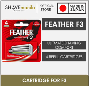 Feather F3 Innovative Comfortable Razor Refill