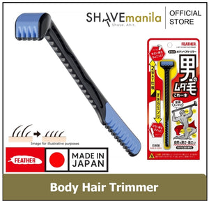 Piany 2 Way Body Hair Trimmer for Men by Feather