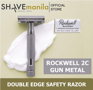 Rockwell 2C - Double Edge Safety Razor (Gun Metal)
