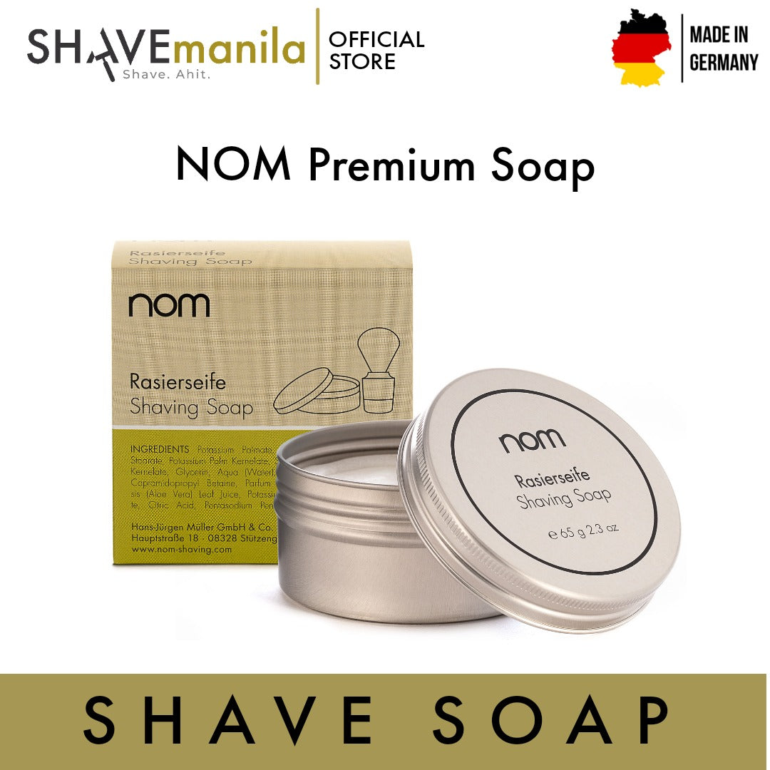 NOM Shave Soap w/ Tin Case