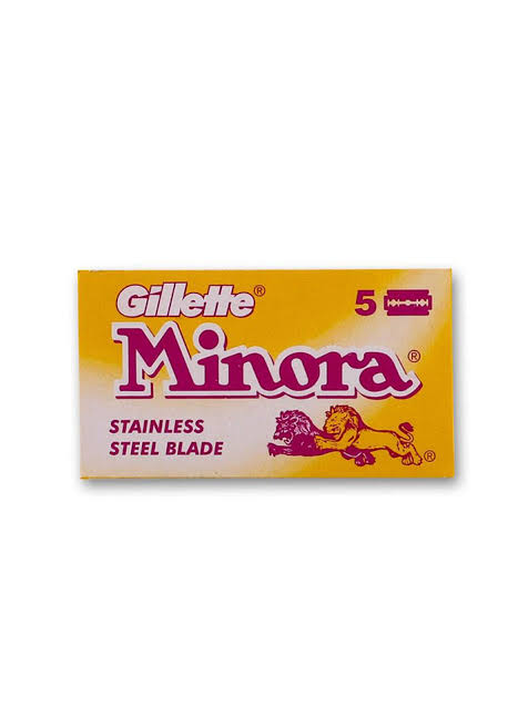 Gillette Minora Double Edge Blades