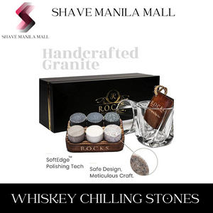 THE CONNOISSEUR'S SET - TWIST GLASS Edition (Rocks Whiskey Chilling Stones)