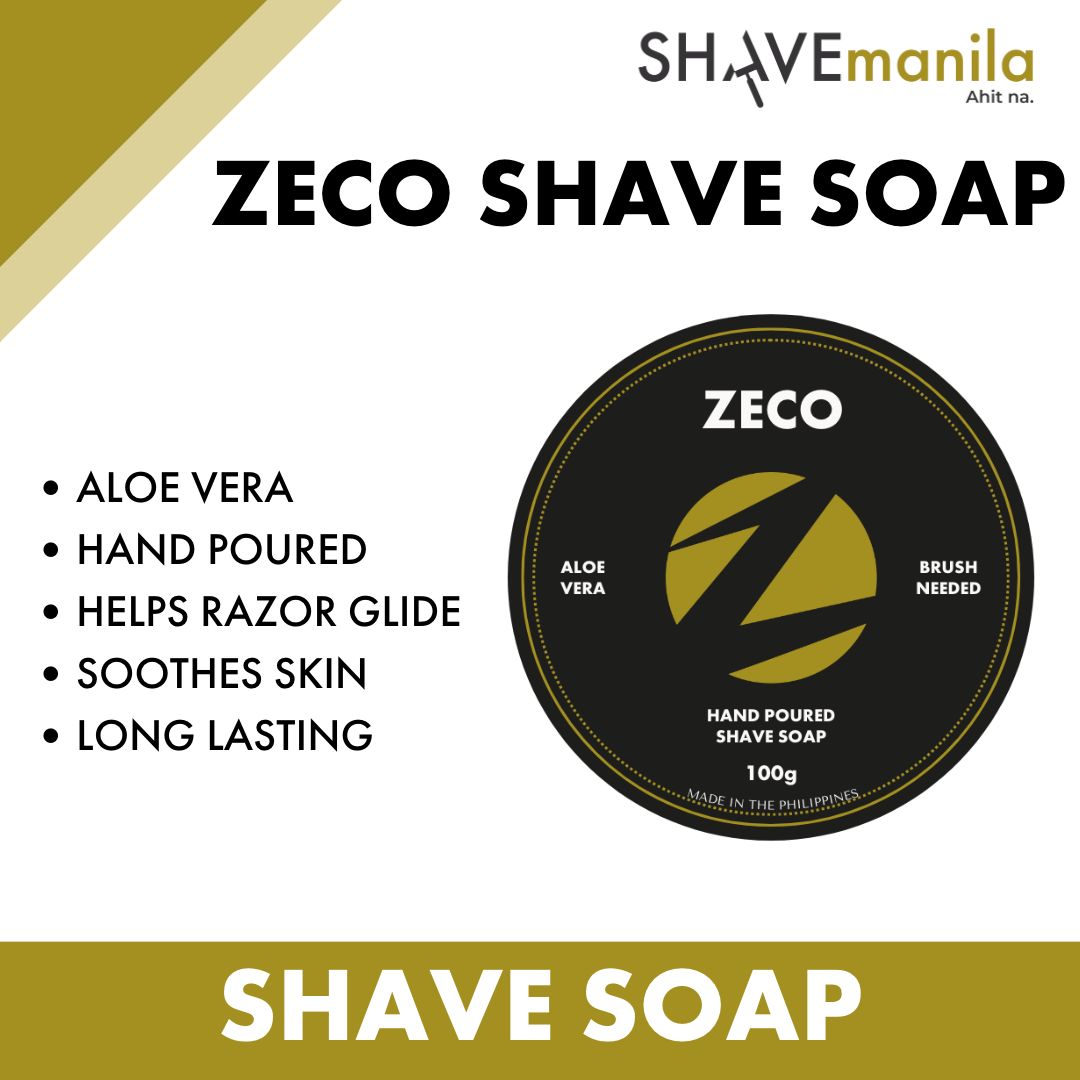 Zeco Shave Soap (Aloe Vera) 100g