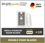 Muhle Stainless Double Edge Blades (10 pcs)